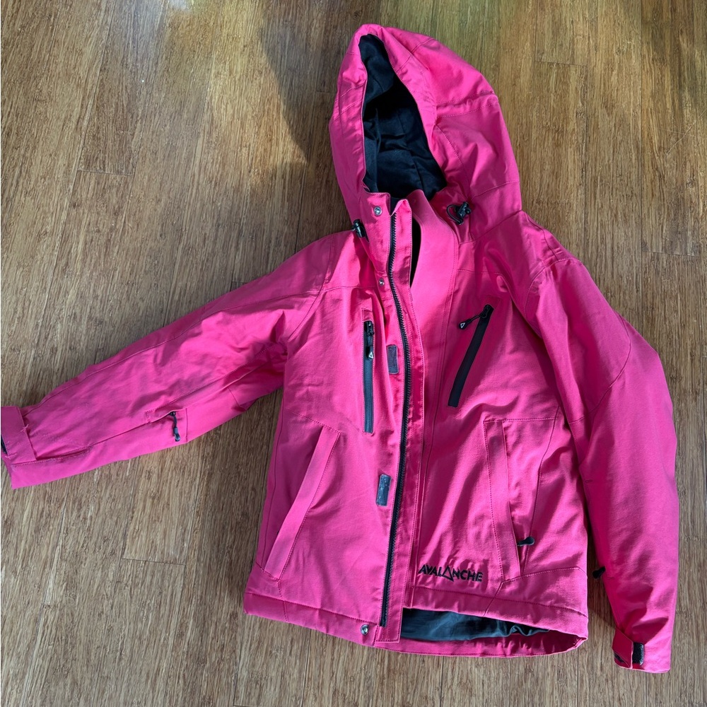 Avalanche Kids Fuchsia Puffer Jacket